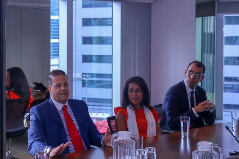 Erik Gyllenhammer, Aon Hewitt; Nadia Smith, Generali Global Health; Mauricio Weishaupt, Mercer Marsh Benefits